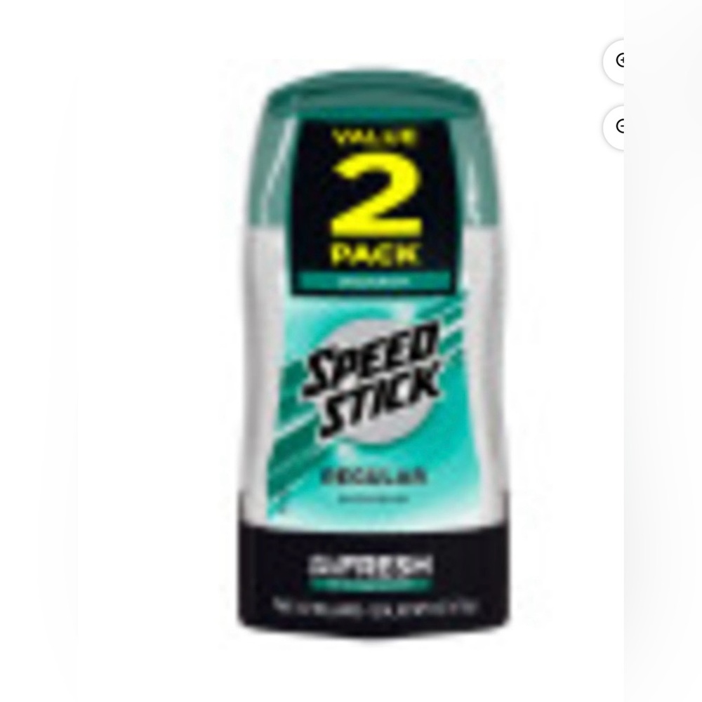 Speed Stick Men's Antiperspirant  Deodorant, Regular, 3 oz, Twin Pack